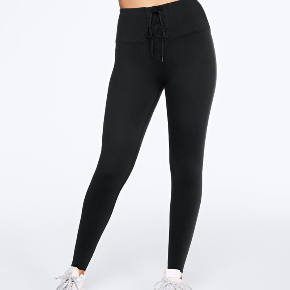 Lace up leggings